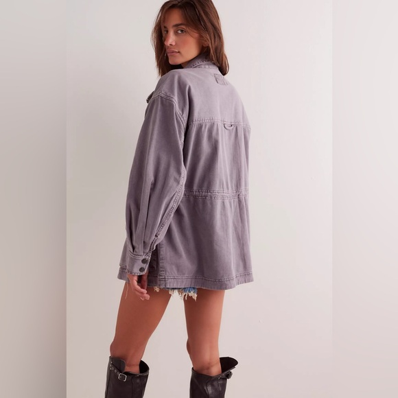 NWT We The Free Arya Utility Jacket in Ashblown - Picture 2 of 4